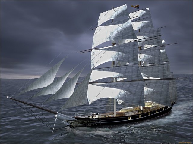 Обои корабль 3d, ship 3d разрешение 2006x1506 Загрузить