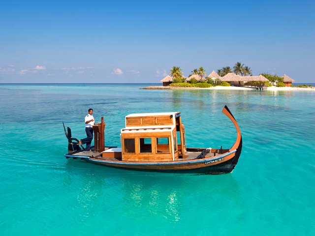 Обои море, лодка, отдых, остров, тропики, мальдивы, sea, boat, stay, island, tropics, the maldives разрешение 2803x2242 Загрузить