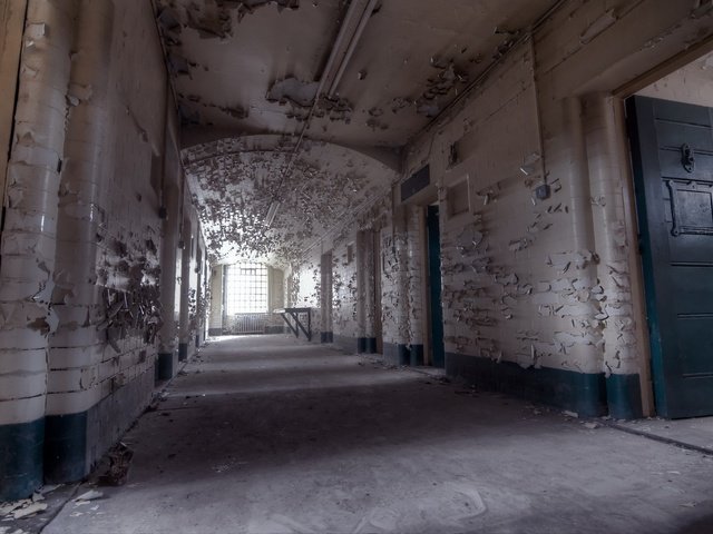 Обои интерьер, тюрьма, камеры, interior, prison, camera разрешение 2048x1360 Загрузить