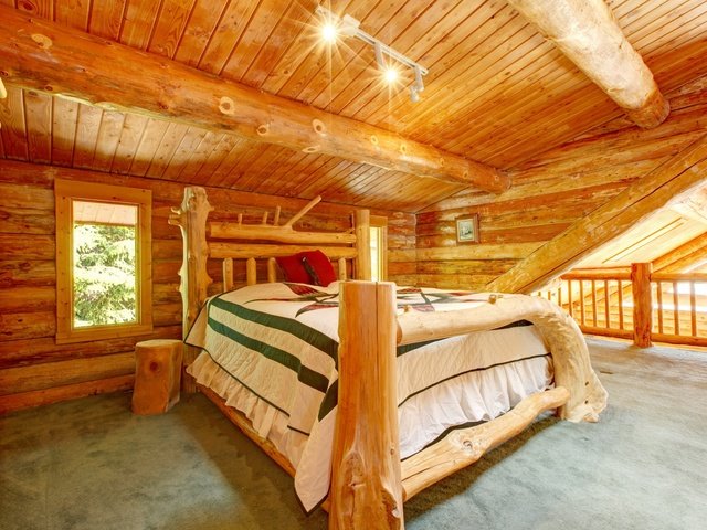 Обои дерево, интерьер, дизайн, кровать, tree, interior, design, bed разрешение 5616x3744 Загрузить