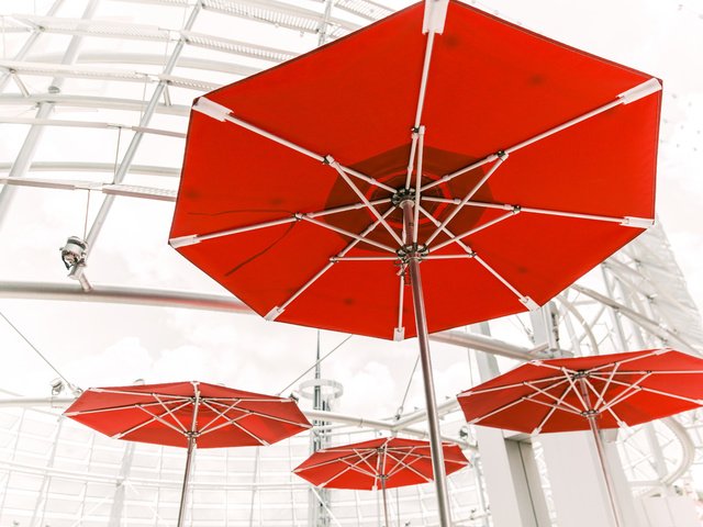 Обои красный, зонт, зонтик, краcный, зонты, зонтики, umbeella, red, umbrella, umbrellas разрешение 5760x3840 Загрузить