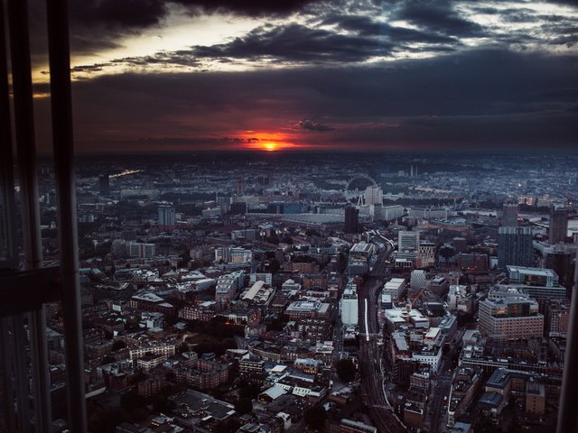 Обои закат, лондон, город, англия, sunset, london, the city, england разрешение 2560x1707 Загрузить