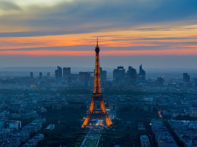 Обои пейзаж, париж, франция, эйфелева башня, landscape, paris, france, eiffel tower разрешение 1920x1280 Загрузить