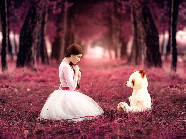 Обои девушка, мишка, sweet little girl, алессандро ди чикко, girl, bear, alessandro di cicco разрешение 2000x1334 Загрузить