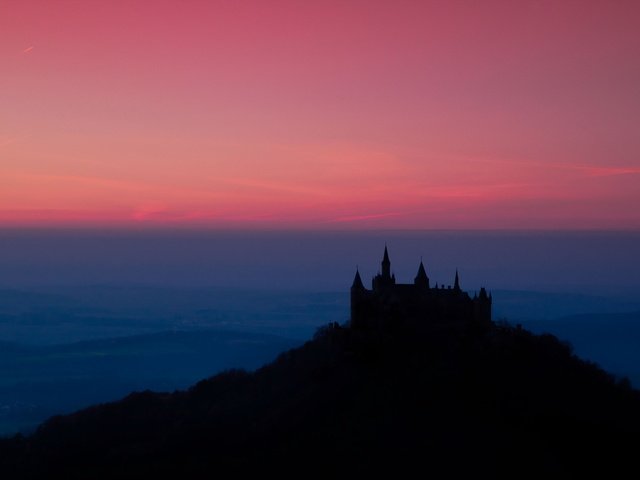 Обои ночь, пейзаж, германия, бург гогенцоллерн, night, landscape, germany, burg hohenzollern разрешение 2047x1267 Загрузить