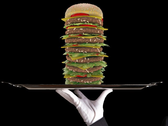Обои батлер, в стиле, супер бургер, butler, style, super burger разрешение 3420x2281 Загрузить