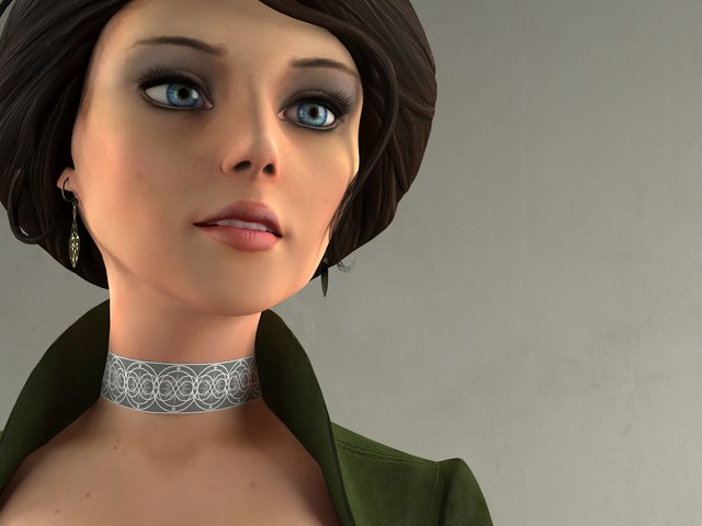 Обои девушка, взгляд, рендеринг, персонаж, bioshock infinite, элизабет, girl, look, rendering, character, elizabeth разрешение 1920x1080 Загрузить