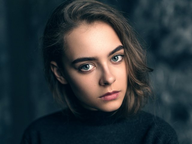 Обои девушка, портрет, взгляд, катя, максим гусельников, girl, portrait, look, kate, maxim guselnikov разрешение 2000x1500 Загрузить