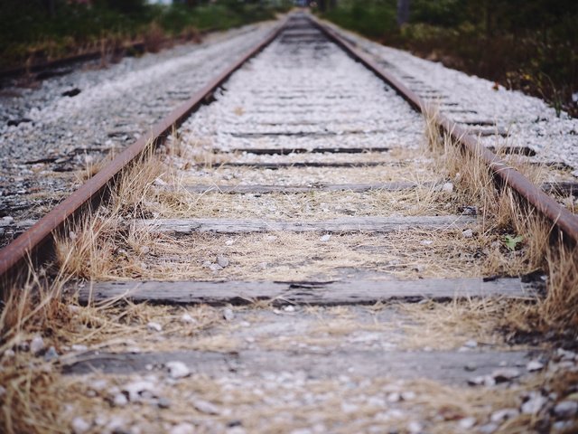 Обои железная дорога, рельсы, шпалы, камни, путь, гравий, railroad, rails, sleepers, stones, the way, gravel разрешение 2048x1365 Загрузить