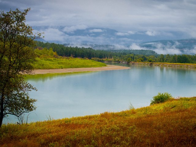 Обои озеро, пейзаж, британская колумбия, lake, landscape, british columbia разрешение 4096x2048 Загрузить