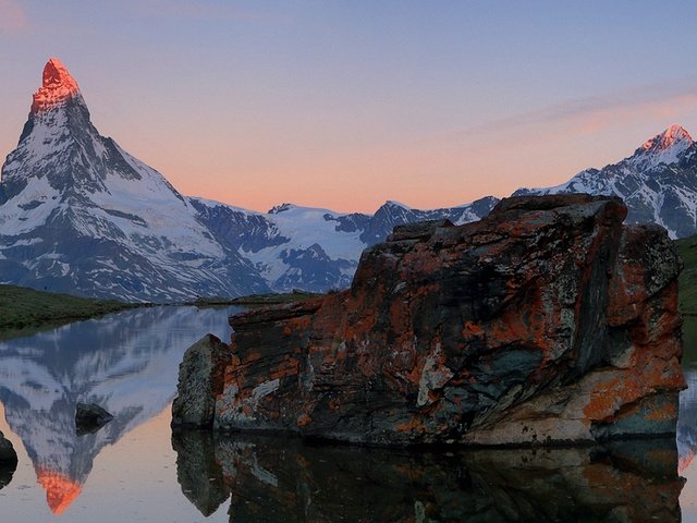 Обои река, горы, природа, камни, утро, river, mountains, nature, stones, morning разрешение 1920x1080 Загрузить