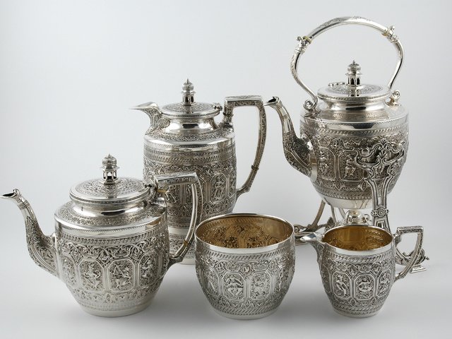 Обои чай, серебро, серебреный, чайный сервиз, scottish tea set, tea service, tea, silver, tea set разрешение 2823x2000 Загрузить