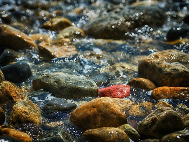 Обои вода, природа, камни, макро, брызги, water, nature, stones, macro, squirt разрешение 1920x1200 Загрузить