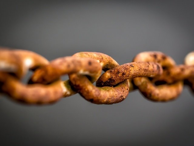 Обои металл, макро, фон, цепь, ржавчина, metal, macro, background, chain, rust разрешение 2048x1365 Загрузить