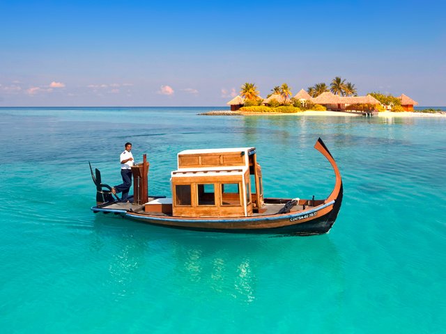 Обои море, пляж, лодка, отдых, остров, мальдивы, sea, beach, boat, stay, island, the maldives разрешение 2803x2102 Загрузить