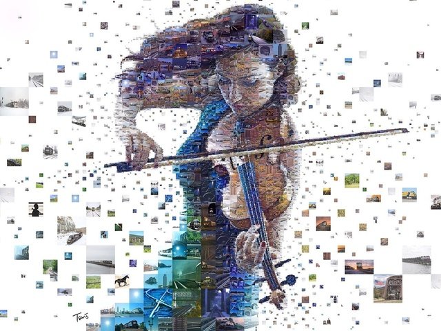 Обои арт, девушка, скрипка, музыка, картинки, музыкальный инструмент, art, girl, violin, music, pictures, musical instrument разрешение 1920x1080 Загрузить