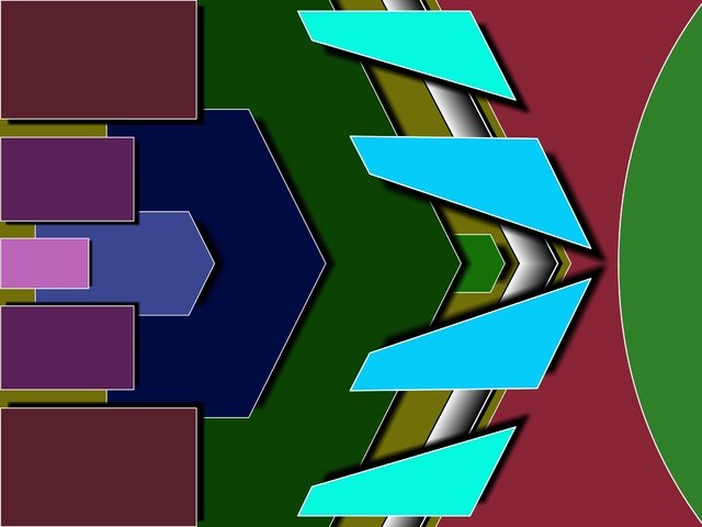 Обои абстракция, фигуры, цветные, геометрия, abstraction, figure, colored, geometry разрешение 4096x3072 Загрузить