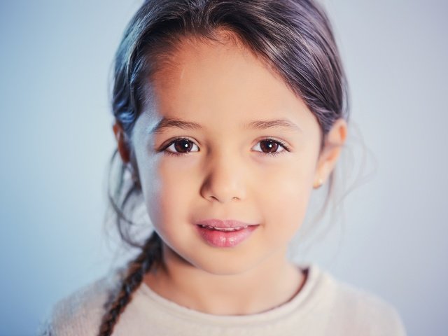Обои портрет, взгляд, девочка, лицо, ребенок, portrait, look, girl, face, child разрешение 6016x4016 Загрузить