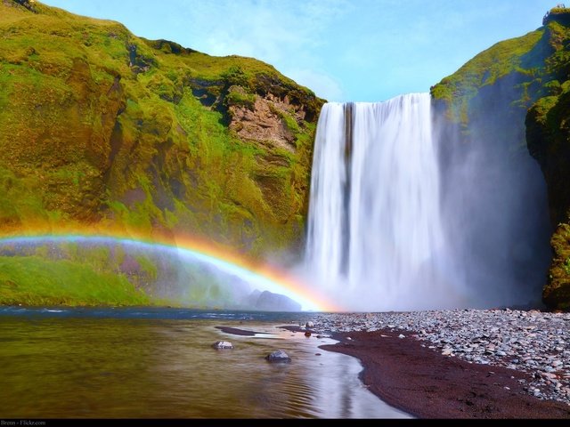 Обои вода, водопад скоугафосс, природа, пейзаж, водопад, радуга, исландия, национальный парк, скоугафосс, water, skogafoss waterfall, nature, landscape, waterfall, rainbow, iceland, national park, skogafoss разрешение 2021x1280 Загрузить