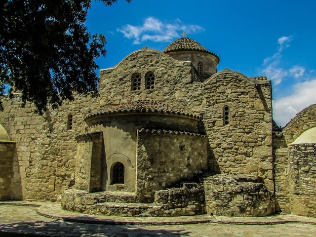 Обои руины, кипр, церковь, христианство, архитектура, здание, памятник, монастырь, часовня, религия, ruins, cyprus, church, christianity, architecture, the building, monument, the monastery, chapel, religion разрешение 4537x2553 Загрузить