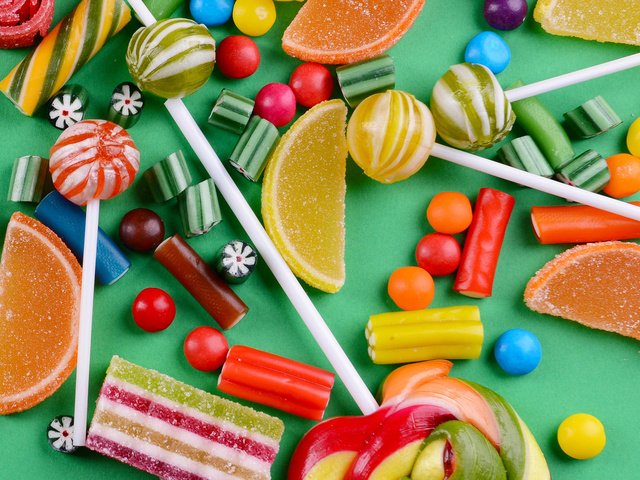 Обои конфеты, сладости, десерт, леденцы, мармелад, драже, чупа-чупс, конфеты.сладости, candy, sweets, dessert, lollipops, marmalade, pills, lollipop, candy.sweets разрешение 1920x1200 Загрузить