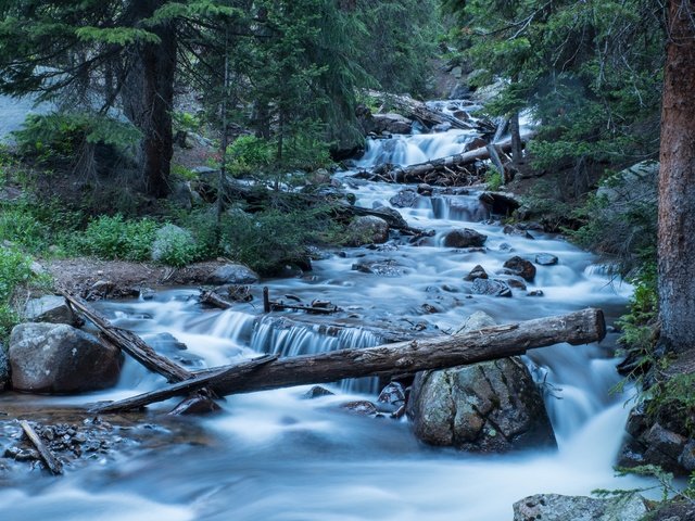 Обои деревья, река, лес, колорадо, каскад, trees, river, forest, colorado, cascade разрешение 5518x3679 Загрузить