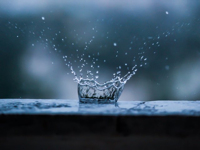 Обои вода, макро, капля, брызги, дождь, всплеск, water, macro, drop, squirt, rain, splash разрешение 1920x1200 Загрузить