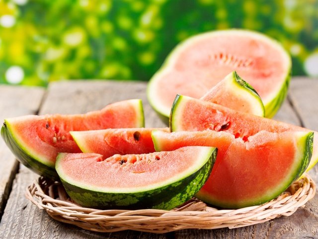 Обои арбуз, дольки, watermelon, slices разрешение 1920x1200 Загрузить