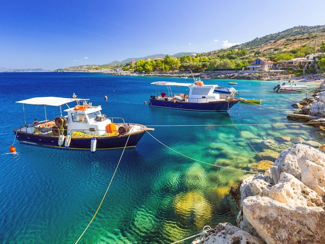 Обои море, лодки, греция, 4, sea, boats, greece разрешение 5399x3600 Загрузить