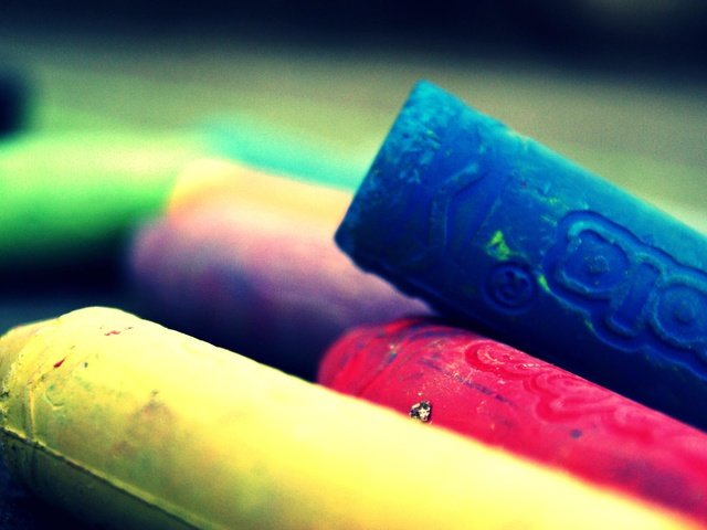 Обои макро, разноцветные, цветные, рисование, мелки, macro, colorful, colored, drawing, crayons разрешение 2794x1871 Загрузить