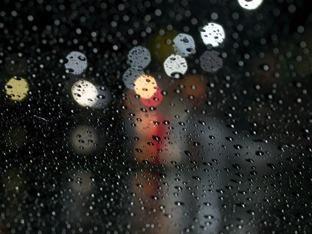 Обои капли, блики, дождь, поверхность, drops, glare, rain, surface разрешение 1920x1080 Загрузить