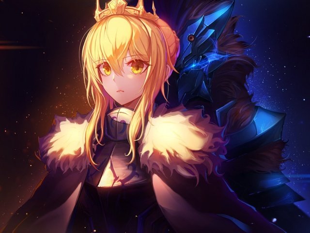 Обои аниме, манга, fate, сабля, novel, artoria pendragon, grand order, inho song, anime, manga, saber разрешение 1920x1200 Загрузить