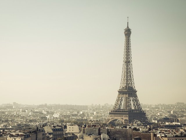 Обои город, париж, франция, эйфелева башня, the city, paris, france, eiffel tower разрешение 3840x2560 Загрузить