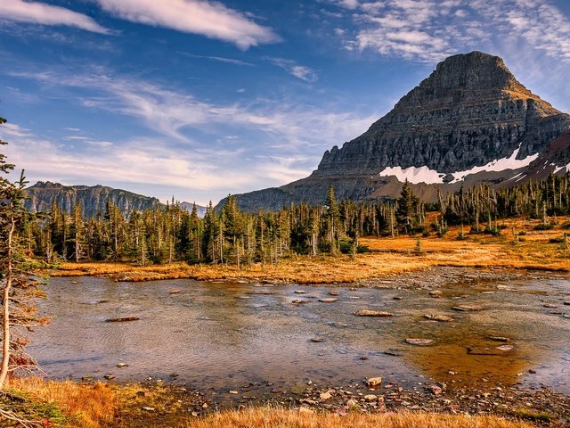 Обои река, горы, природа, лес, озёра, реки, river, mountains, nature, forest, lake разрешение 1920x1080 Загрузить