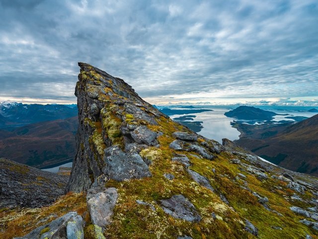 Обои небо, горы, природа, the sky, mountains, nature разрешение 3840x2160 Загрузить