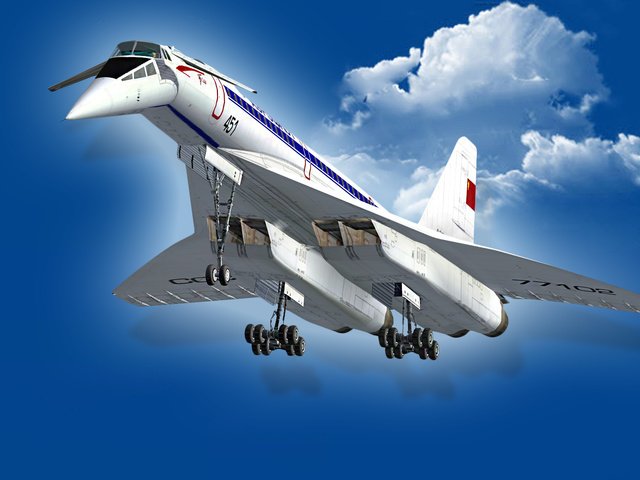 Обои ту-144, tu-144 разрешение 1920x1080 Загрузить