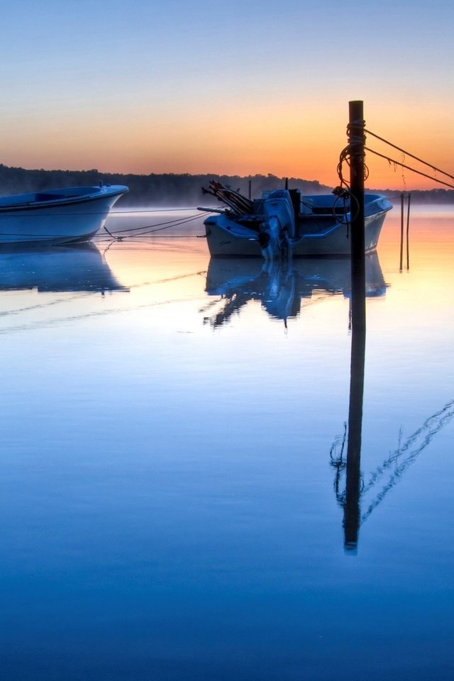 Обои вода, синий, туман, лодка, water, blue, fog, boat разрешение 1920x1200 Загрузить