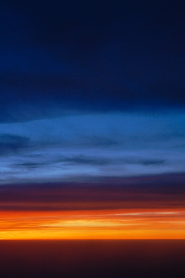 Обои небо, облака, закат, цвет, the sky, clouds, sunset, color разрешение 2560x1600 Загрузить