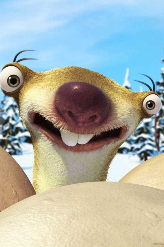 Обои мультфильм, ледниковый период, ленивец, cartoon, ice age, sloth разрешение 2814x1581 Загрузить