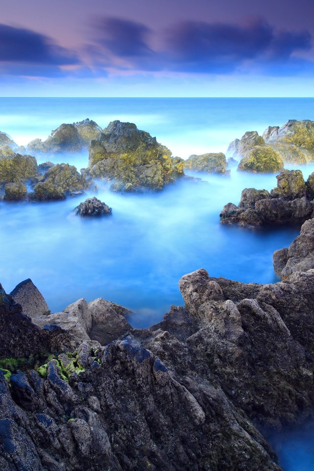 Обои небо, скалы, камни, море, португалия, porto moniz 89s, the sky, rocks, stones, sea, portugal разрешение 2560x1600 Загрузить