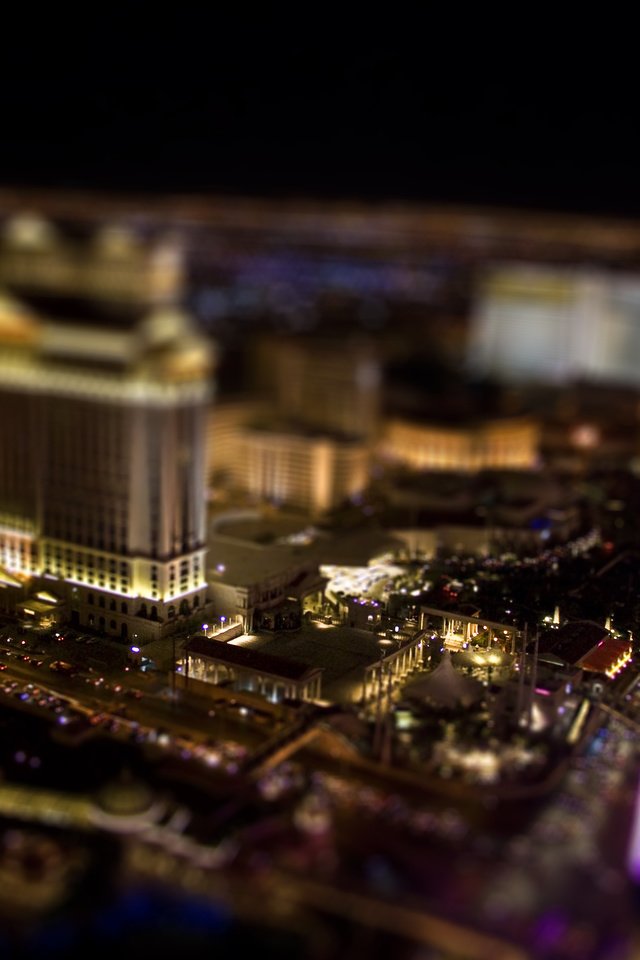 Обои ночь, tilt shift, машины, night, machine разрешение 3888x2592 Загрузить