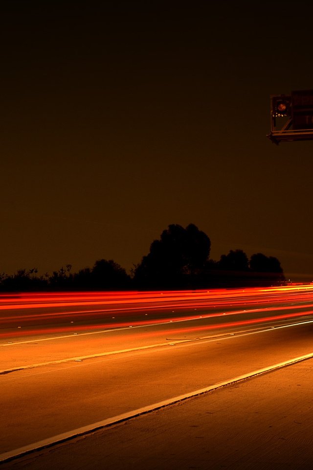 Обои ночь, огни, автобан, night, lights, autobahn разрешение 1920x1200 Загрузить