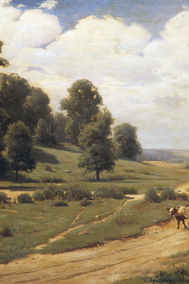 Обои картина, васильковский, украинский пейзаж, picture, vasilkovsky, ukrainian landscape разрешение 2194x1250 Загрузить