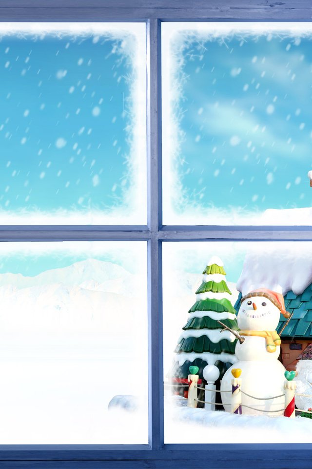 Обои новый год, окно, снеговики, new year, window, snowmen разрешение 1920x1200 Загрузить