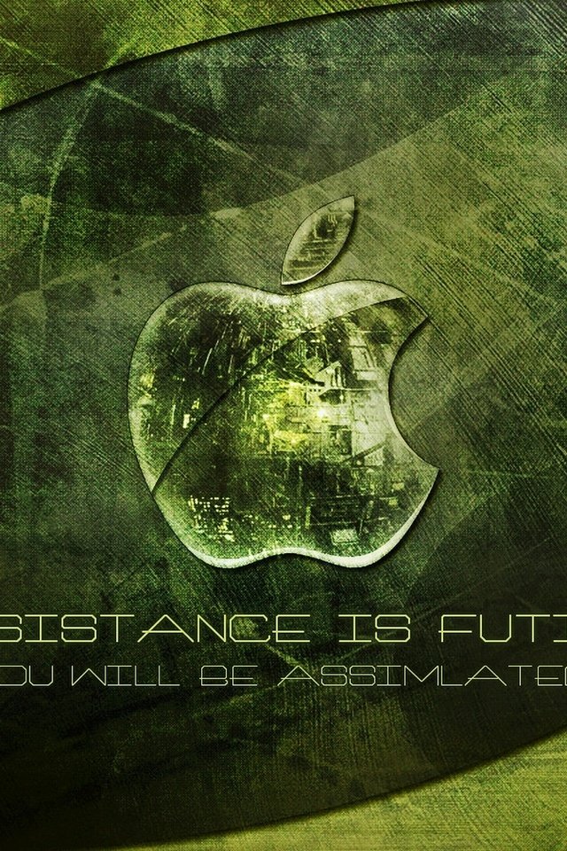 Обои зелёный, мак, эппл, green, mac, apple разрешение 1920x1200 Загрузить