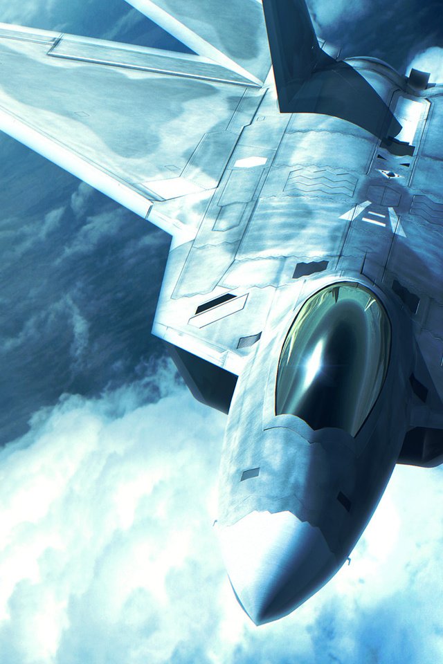 Обои небо, истребитель, раптор, ace combat x, ф-22, the sky, fighter, raptor, f-22 разрешение 1920x1200 Загрузить