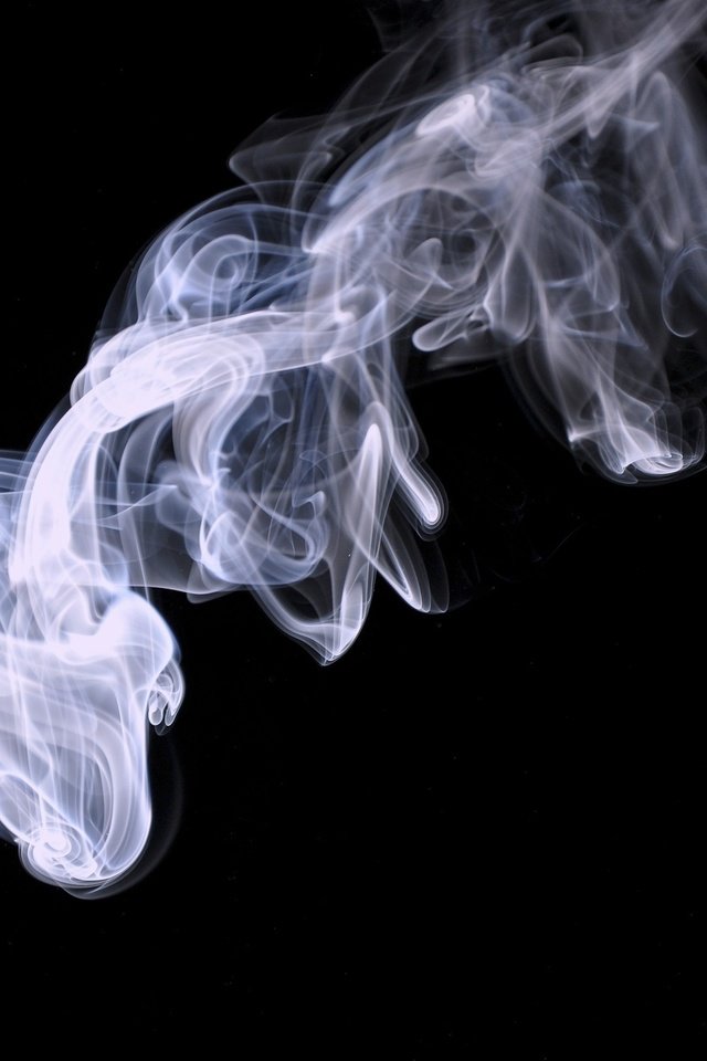 Обои дым, черный, smoke, black разрешение 2560x1600 Загрузить