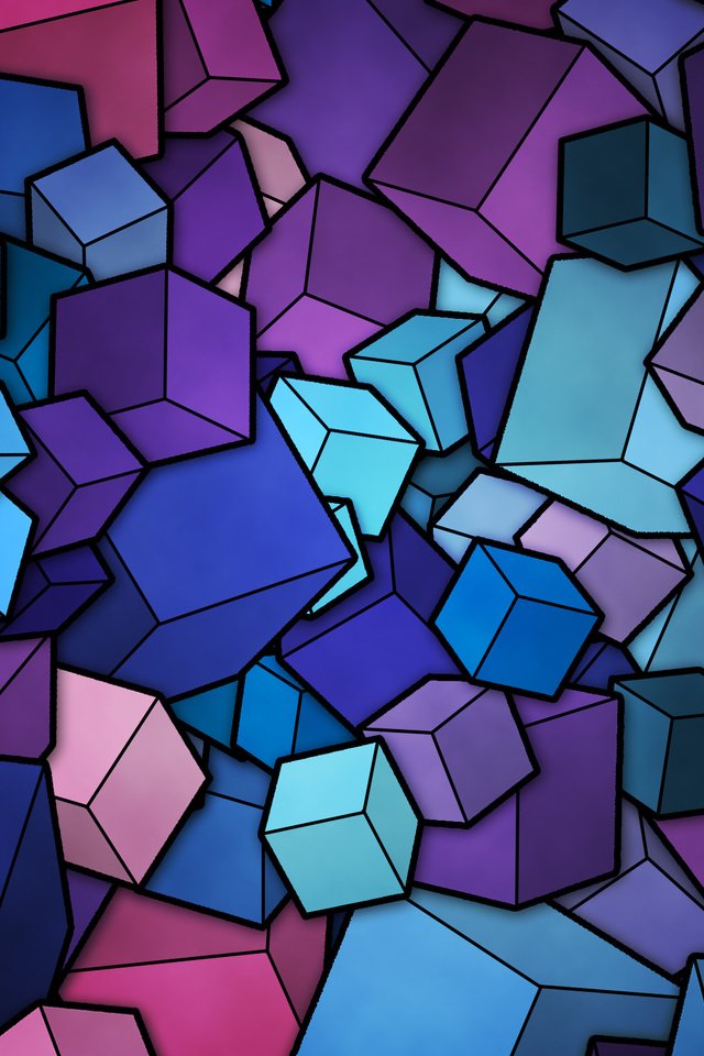 Обои цвета, вектор, кубики, фигуры, color, vector, cubes, figure разрешение 2560x1600 Загрузить