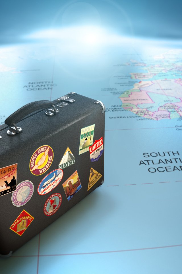 Обои карта, глобус, чемодан, путешествие, map, globe, suitcase, journey разрешение 4000x2220 Загрузить