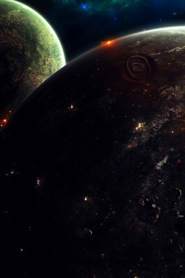 Обои космос, планеты, space, planet разрешение 2560x1600 Загрузить